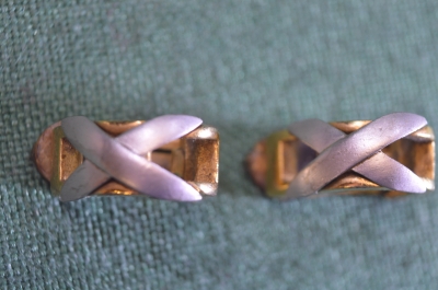 Серьги клипсы дизайнерские. Grosse. Christian Dior. Винтаж. Германия. #U 4 9