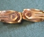 Серьги клипсы дизайнерские. Christian Dior. Винтаж. Германия. #U 10 9
