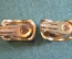 Серьги клипсы дизайнерские. Christian Dior. Винтаж. Германия. #U 10 9