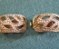 Серьги клипсы дизайнерские. Christian Dior. Винтаж. Германия. #U 10 9