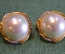 Серьги клипсы дизайнерские. Balmain. Жемчуг. Винтаж. Франция. 