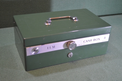 Сейф кэшбокс cashbox. ELM. Винтаж. Япония. #U