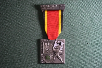 Стрелковая медаль, посвященная соревнованиям в Аппенцелле, Швейцария, 2004г.