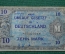 10 марок 1944 года, Германия, Оккупация союзными войсками.