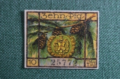 Нотгельд 10 пфеннигов Grafenthal (Гравенталь), Германия, 1921 год