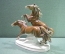 Фарфоровая статуэтка "Бегущие кони". Германия. Под реставрацию.