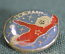Знак, значок Космос "Поехали", СССР