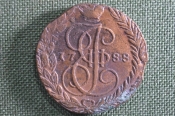 Екатерининский пятак 1788 года, ЕМ. 5 копеек, Царская Россия, Екатерина II.