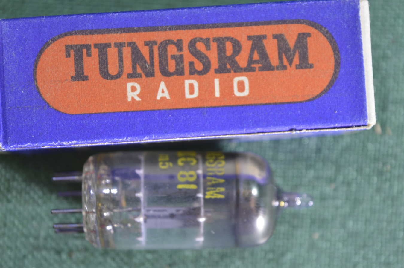 Купить Радиолампа Tungsram radio ECC81. Лампа новая. Тунгсрам ECC 81 ...