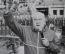 Фотографии актера, Евгений Моргунов, выступление на стадионе "Торпедо", город Владимир. 1989 г.
