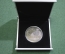 Медаль настольная "Мерседес Mercedes Benz 75 лет марке", клеймо, серебро 999. Германия.
