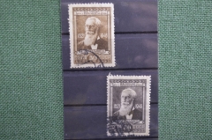 Почтовые марки "125-летие со дня рождения математика П.Л.Чебышева". 26 мая 1946 года.