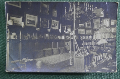 Фотография интерьера комнаты, кабинета. Детское село. Александровский дом.