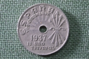 Монета 25 сантимов, сентимо. Республика. Испания, Espana, 1937 год. Монета 25 сантимов, сентимо. Республика. Испания, Espana, 1937 год.