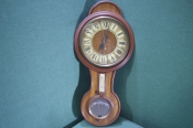 Часы настенные с барометром и термометром 